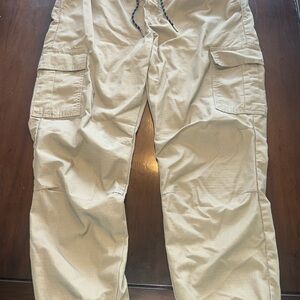 Men's Tan Cargo Pants